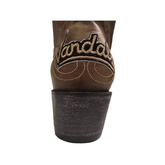Idaho Vandals Gameday Embroidered Women's Western Cowgirl Boots Size 7.5B New - Picture 5 of 11